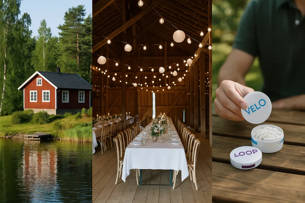 hyra fritidshus och snus