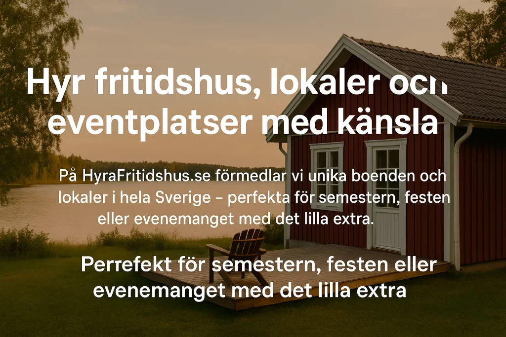 hyra fritidshus